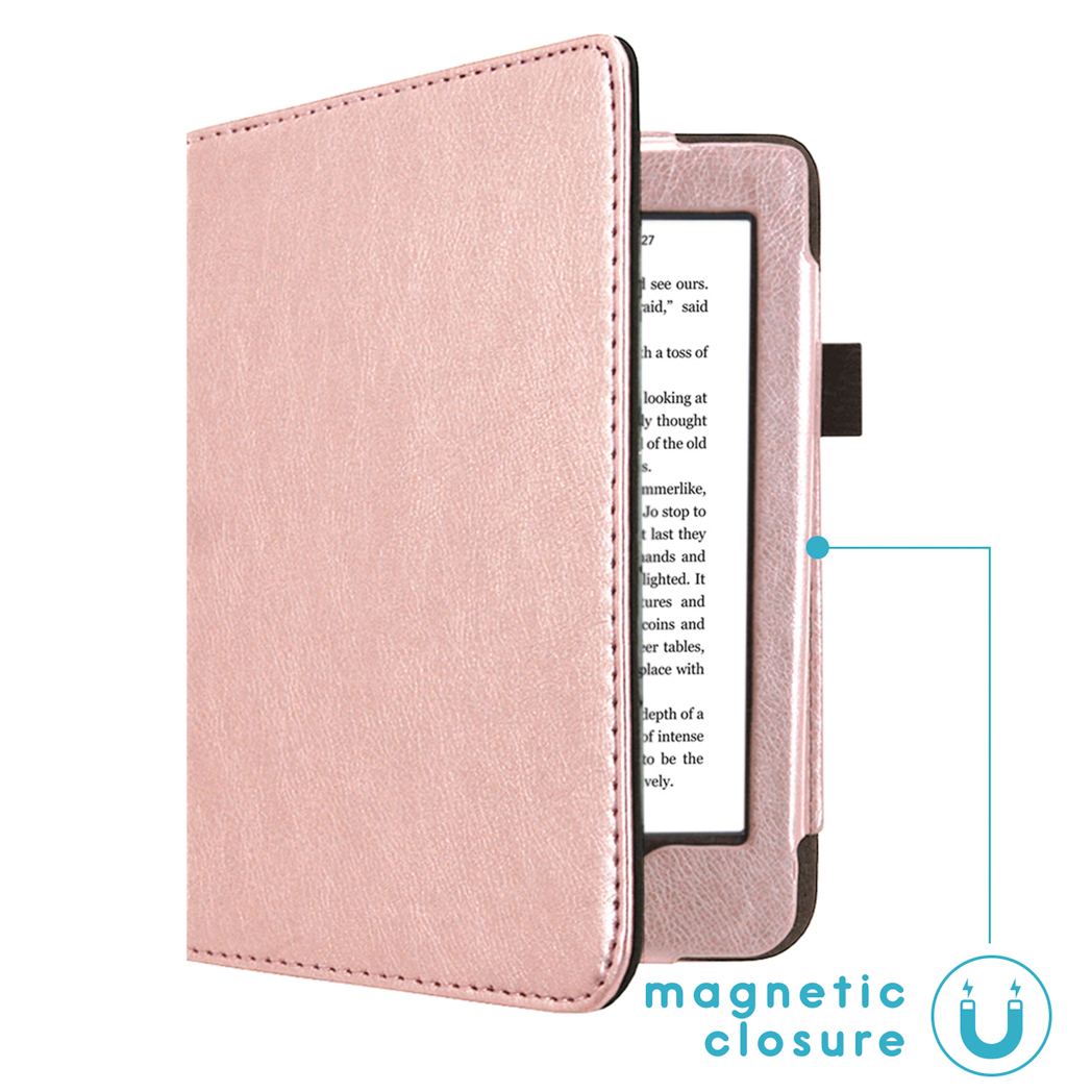 IMOSHION Vegan Leather Bookcase geschikt voor Kobo Nia Beschermhoes