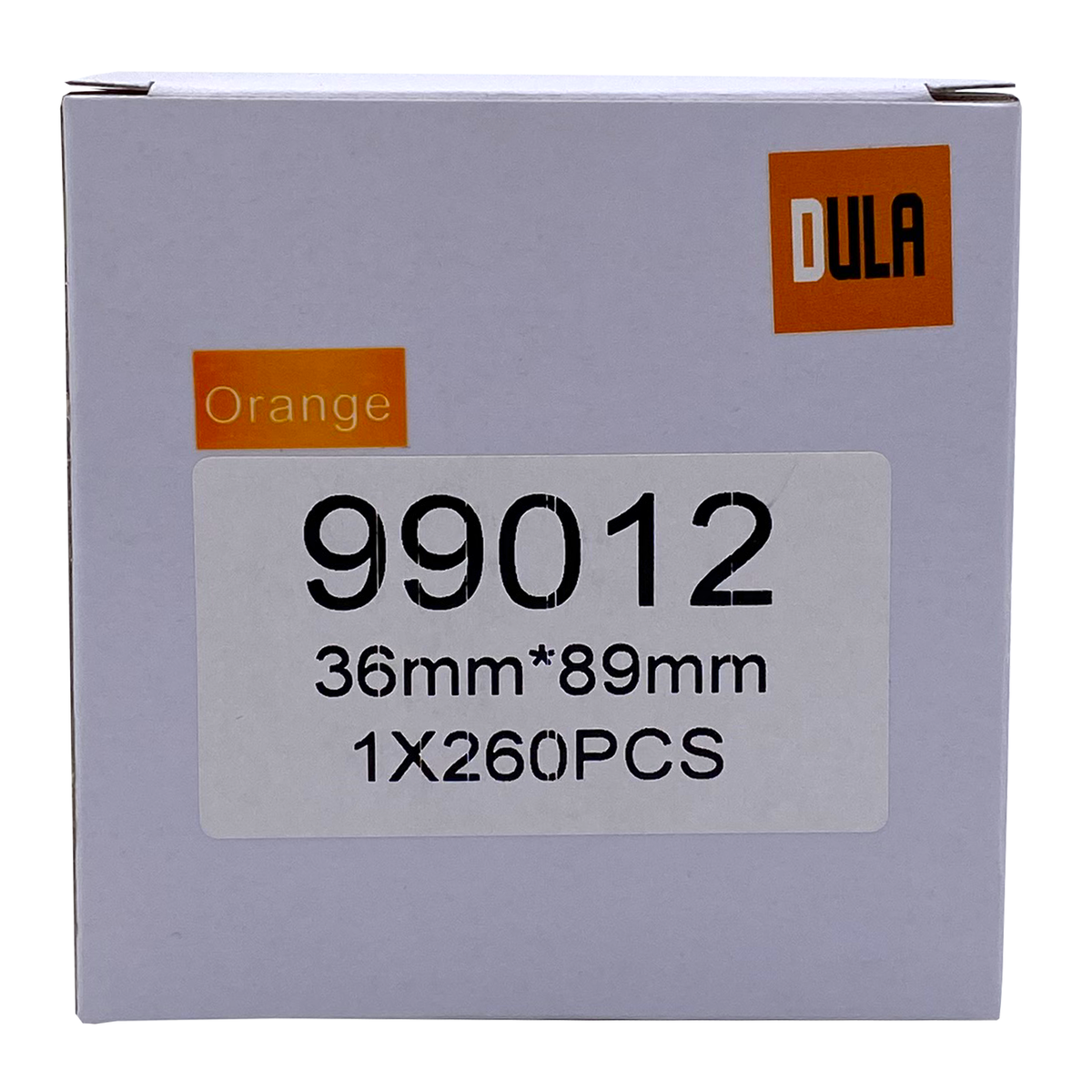 DULA 99012/S0722400 | Adresetiket - 36x89 mm - 260 etiketten Labeltape ...