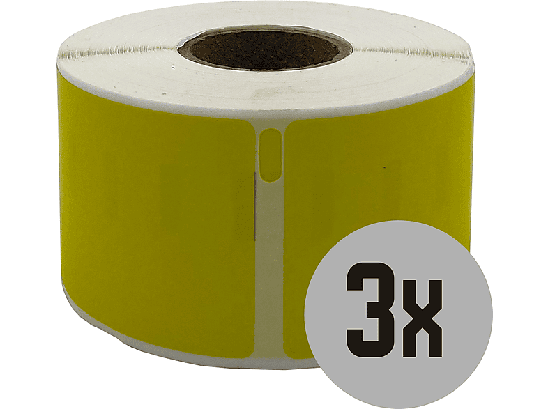 DYMO originele labeltape met reliëf | rollen van 9 mm x 3 m | Wit op