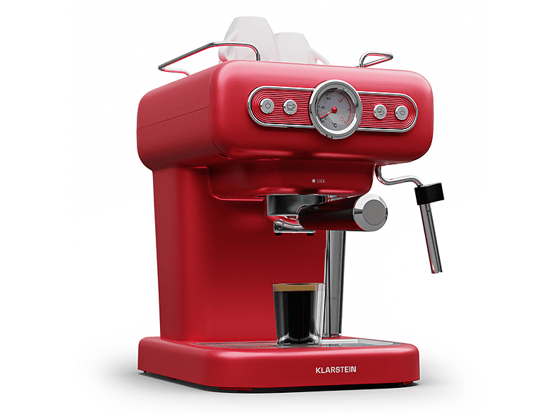 KLARSTEIN Espressionata Evo Espressomaschine Rot