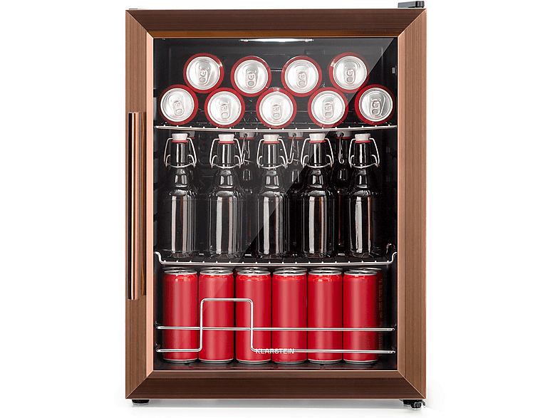 KLARSTEIN Beersafe XL Weinkühlschrank (D, 63 cm hoch, Kupfer-Metallic)