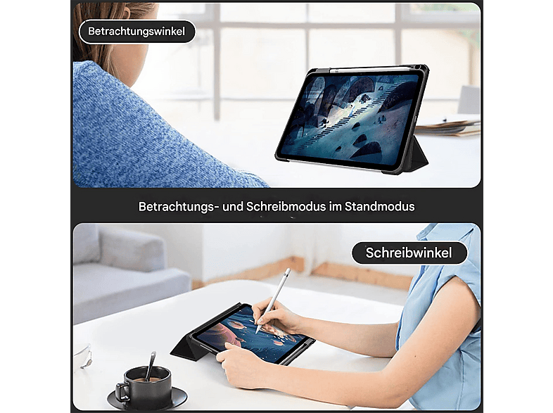 QTTVBTNA Apple iPad Pro 12,9 Zoll Tablethülle Bookcover für 12.9