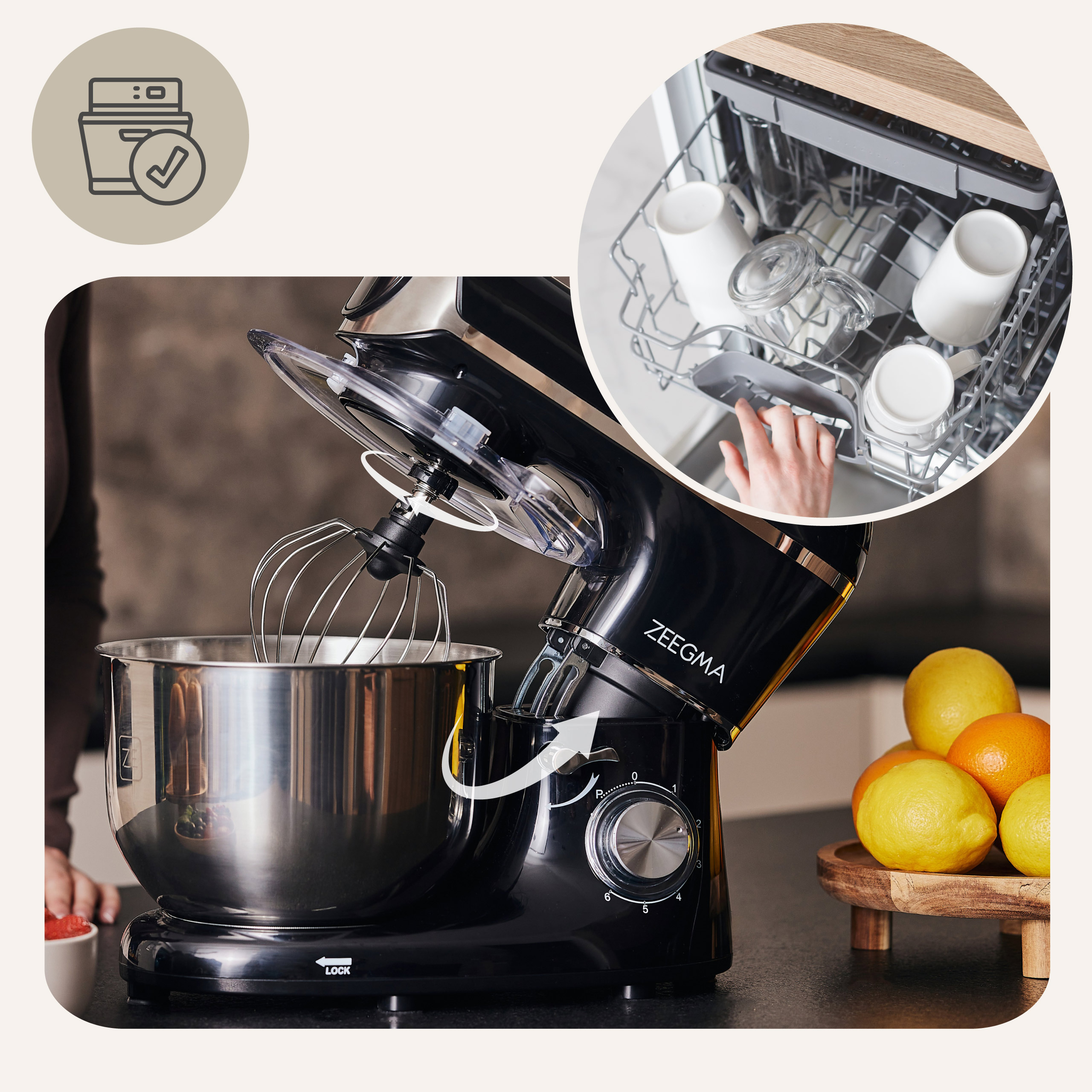 Wieża komputera ze światłami i komponentami. Po lewej stronie wyświetlane są informacje o Intel Core i9 i GeForce RTX 5070Ti.