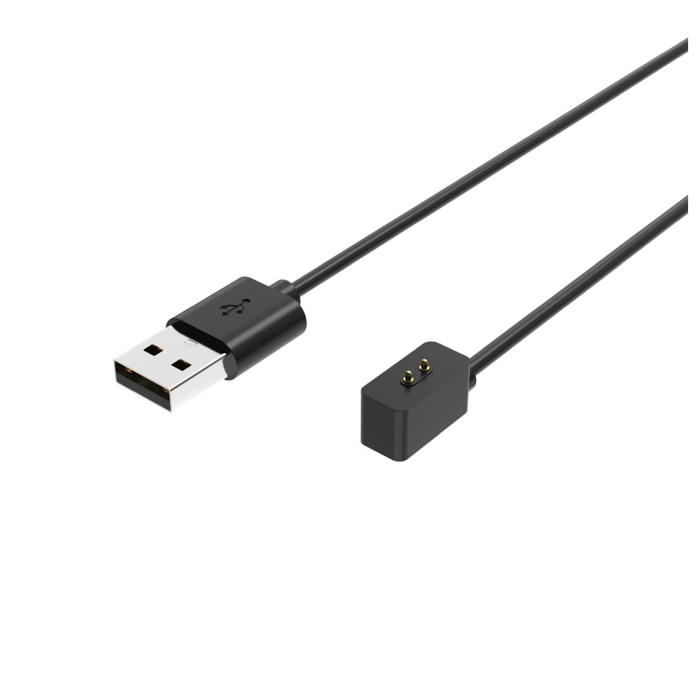 Ein USB-Kabel mit USB-Anschluss und kleinem Ladeanschluss.