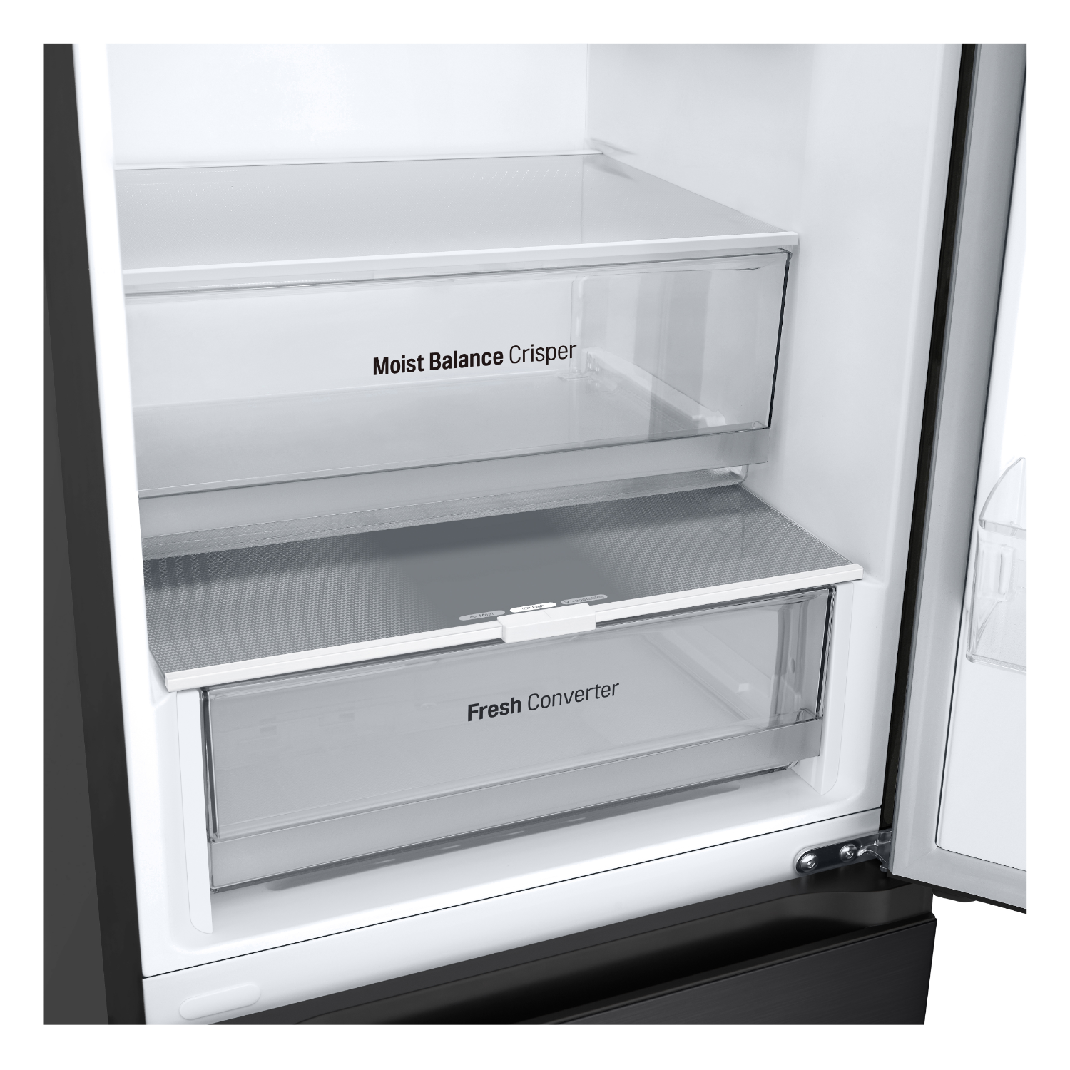 LG ELECTRONICS GBV3200CEP Serie 3 Kühlgefrierkombination (C, 174 kWh, 2030 mm hoch, Essence Matte Black)