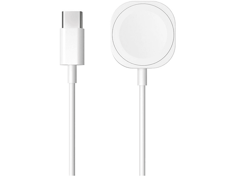 FIXED Apple Watch USB-C, Ladekabel, Apple, Watch alle Serien / SE / Ultra, Weiß