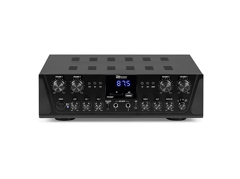 Power Dynamics CSBT65 Set Casse Da Soffitto Con Amplificatore Bluetooth, 2x80W, 2 Woofer 6.5'' E Tweeter - 2