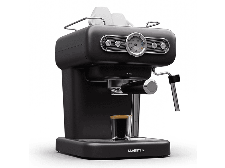 KLARSTEIN Espressionata Evo Espressomaschine Schwarz