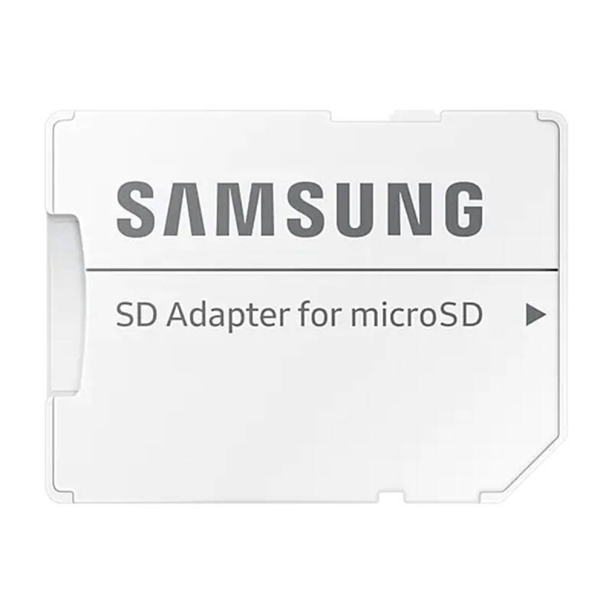 Weißer Samsung SD-Adapter für microSD.
