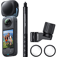 MediaMarkt INSTA360 X4 Ski Combo Actioncam zwart aanbieding
