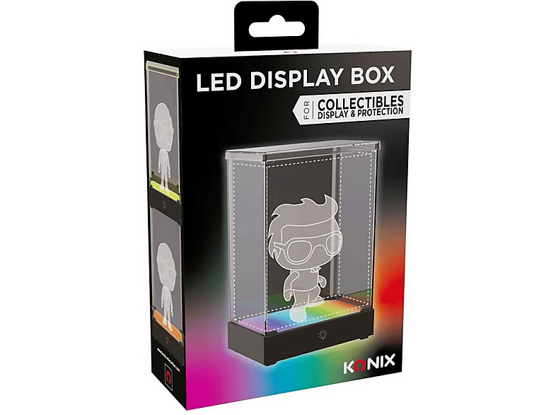 KONIX LED Display box Funko pop Doorzichting | MediaMarkt