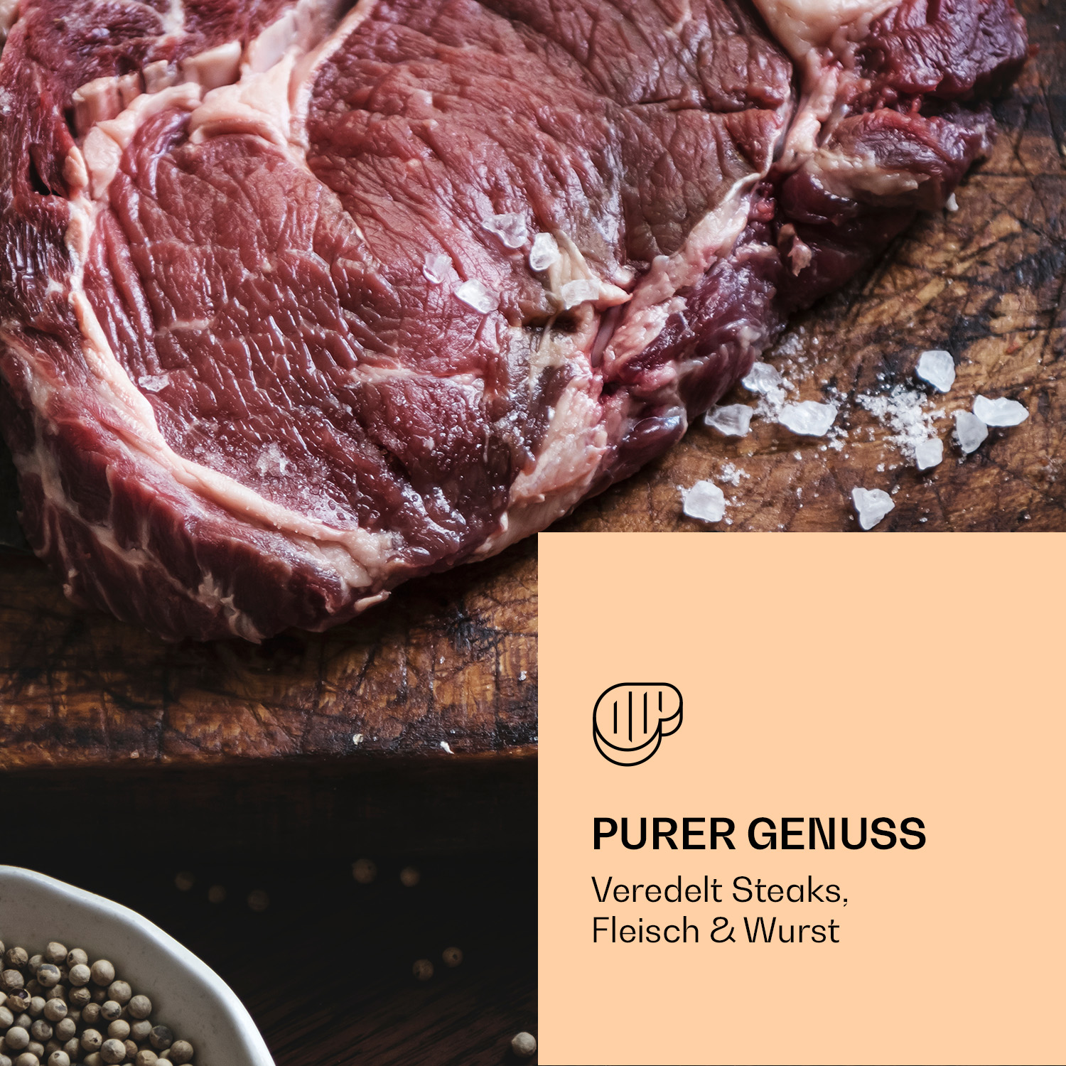 Nevera de maduración de carne - KLARSTEIN Steakhouse Pro 233, Altura 127 cm, Plata Metálica