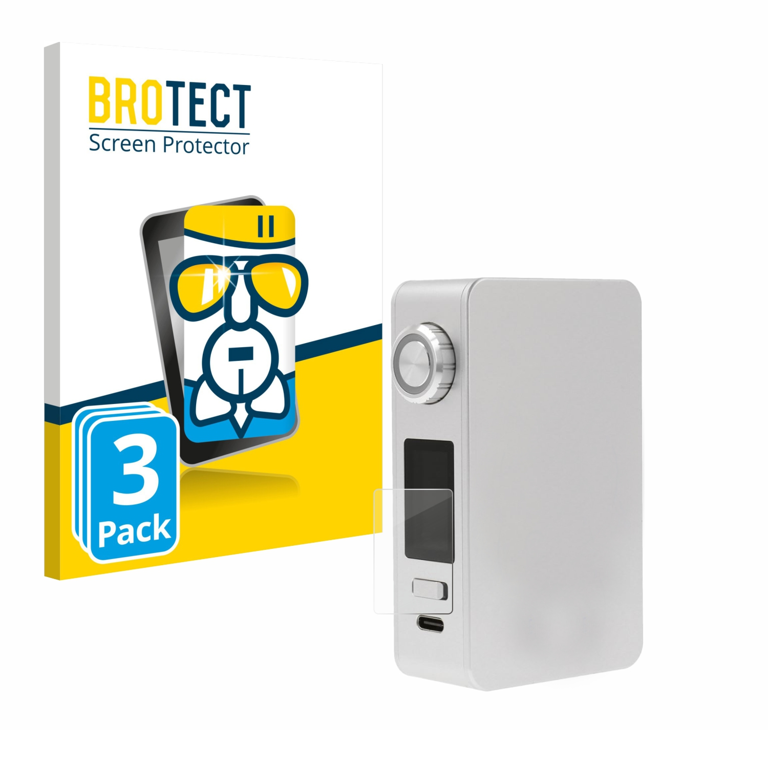 BROTECT 3x Schutzglas Panzer Folie Glas klar Schutzfolie (fr Lost Vape  Centaurus M200) | MediaMarkt
