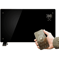 MediaMarkt BLUMILL Elektrische Paneelheater met Wifi Electric heating Zwart aanbieding