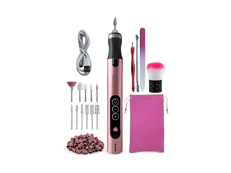 VULPES GOODS VG-ELEKTRISCHENAGELFEILELM Maniküre-Pediküre-Set Rosa | SATURN