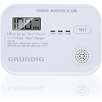 MediaMarkt GRUNDIG MEGBR3490/001 Koolmonoxidemelder Wit aanbieding