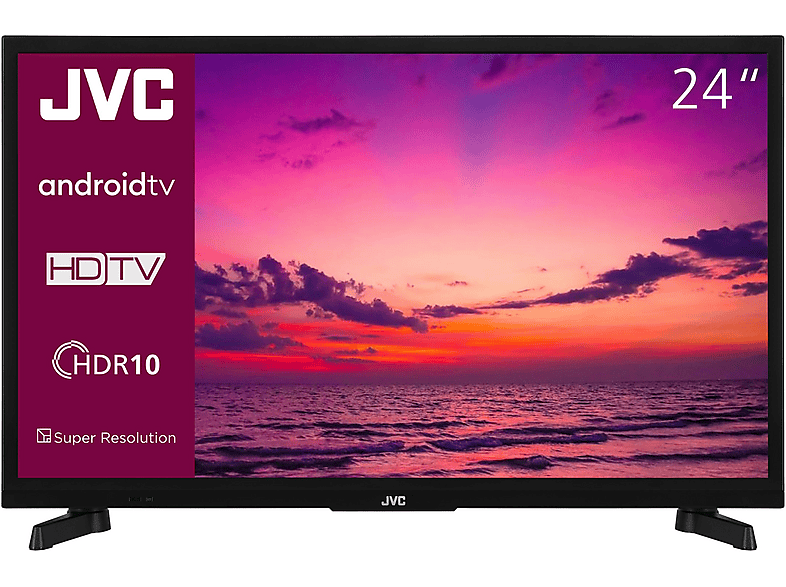 JVC LT-24VAH3455 LED TV (Flat, 24 Zoll / 60 cm, HD-ready, SMART TV)