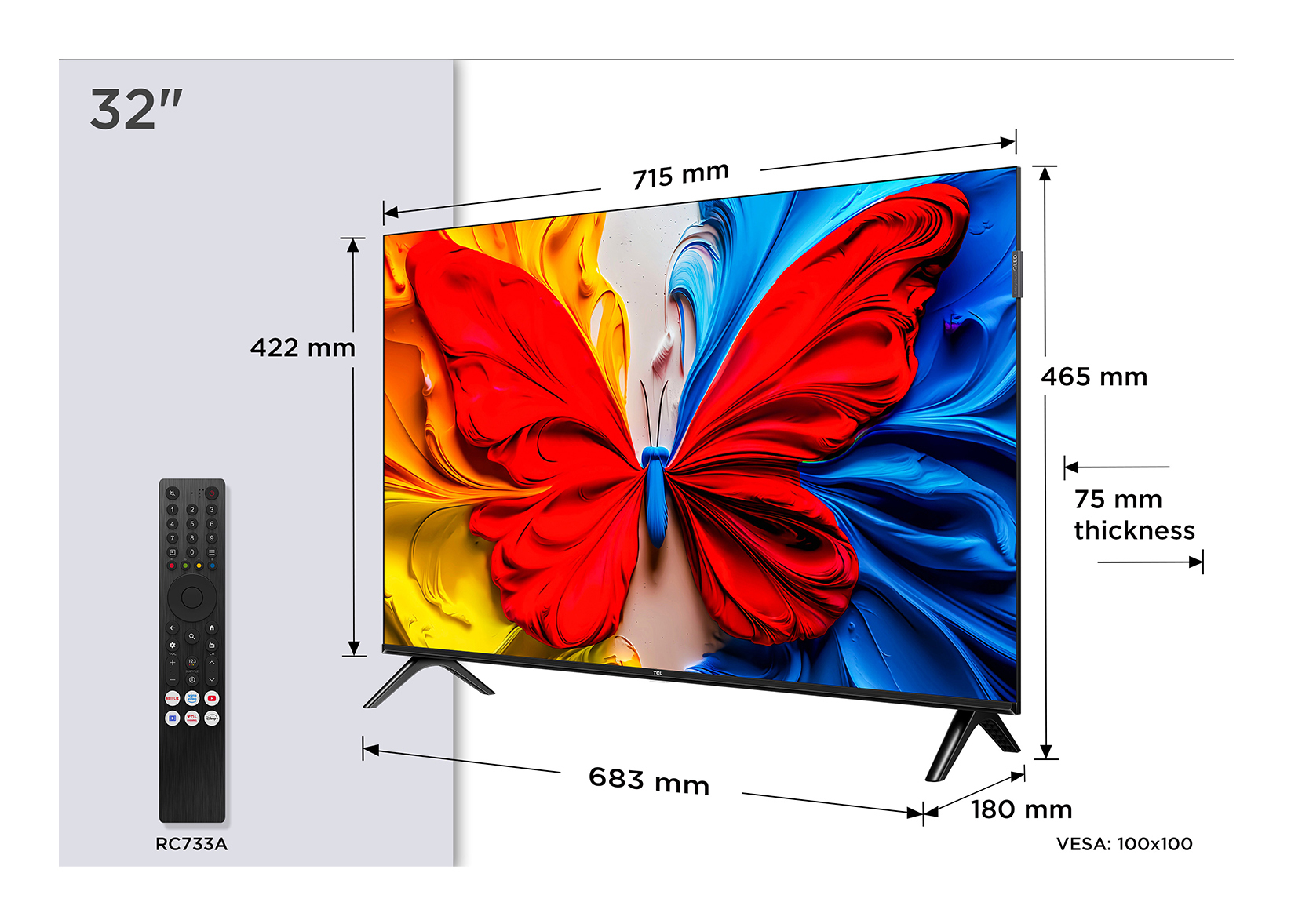TV TCL S5K 32S5K Czarny | MediaMarkt