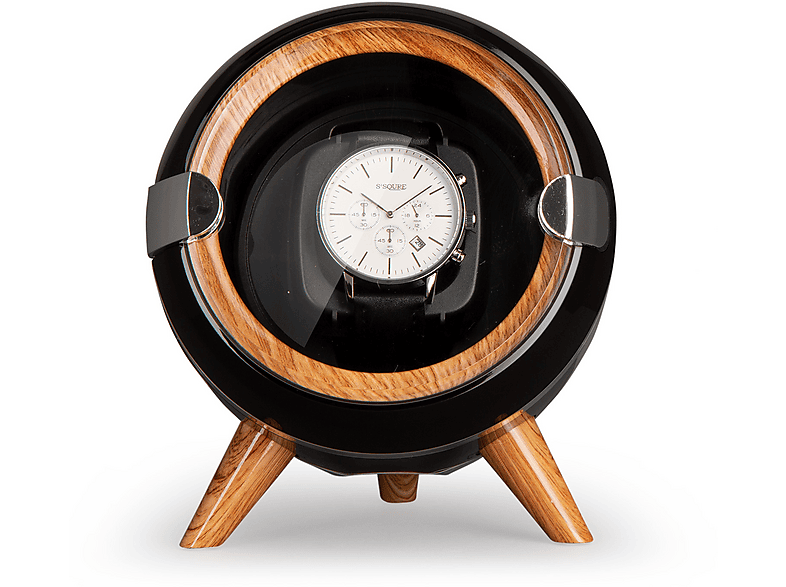 Portaorologi Automatico KLARSTEIN Sindelfingen - 4 Velocità, Vetrina Trasparente, Nero - Foto 2