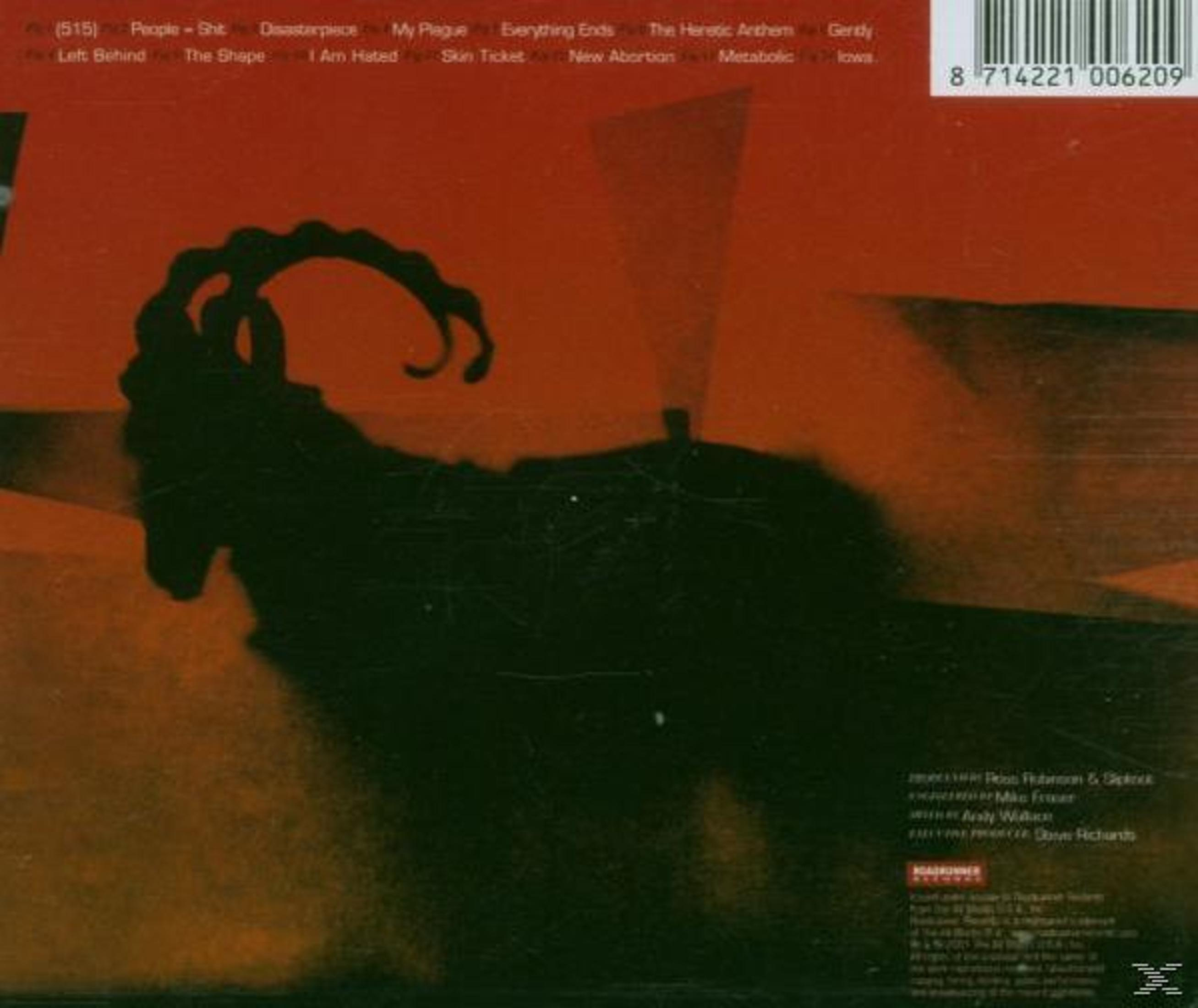 Copertina dell'album con una silhouette nera di capra. Il titolo dell'album non è visibile.