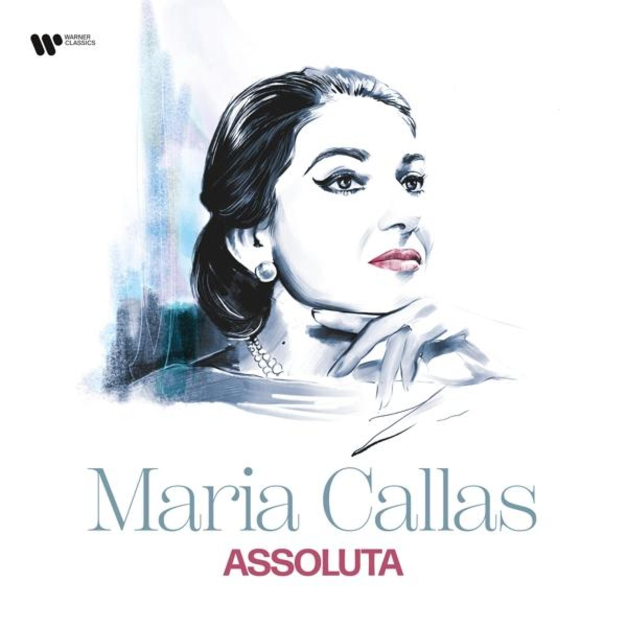 Copertina dell'album di Maria Callas, un ritratto della cantante con uno stile elegante e classico.