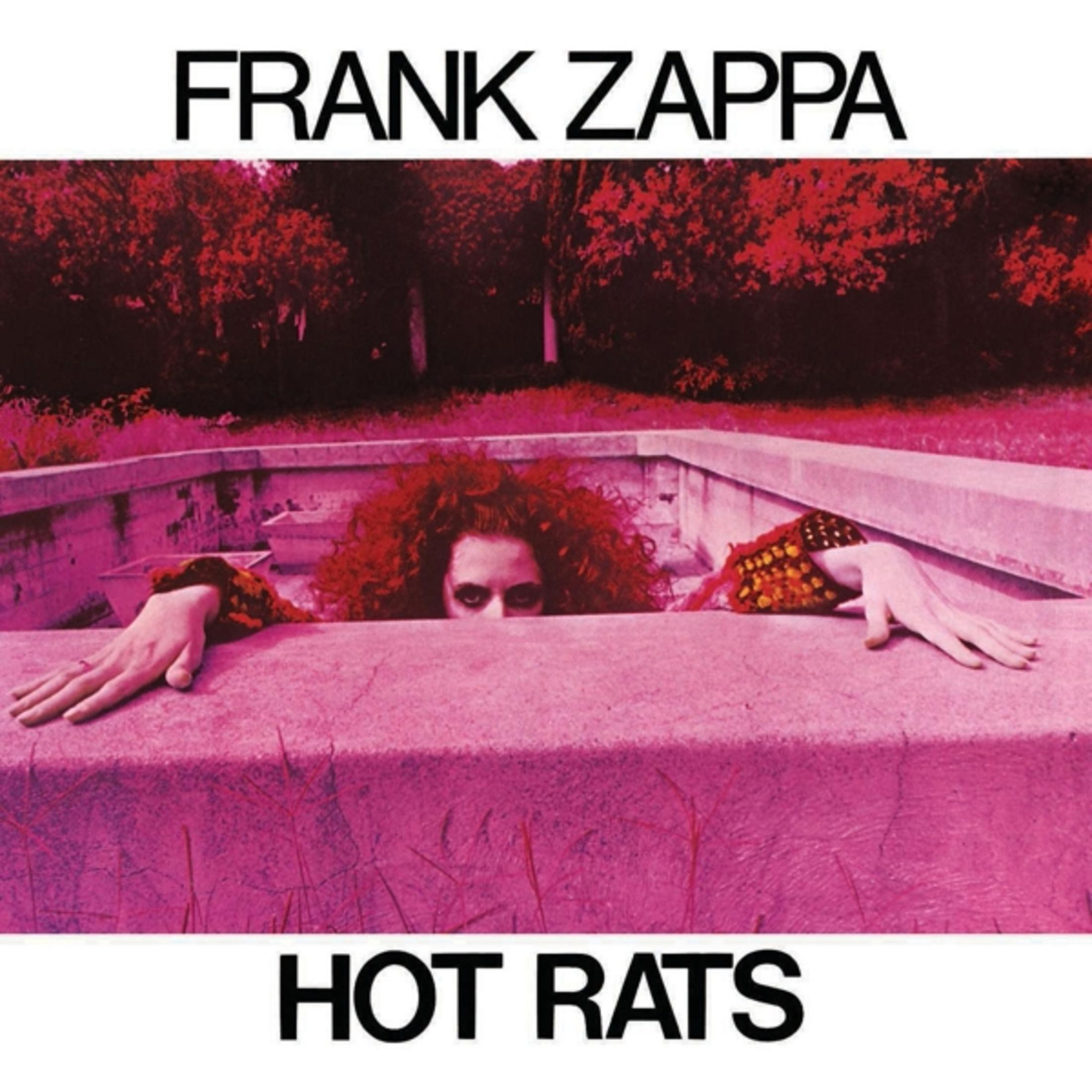 Copertina dell'album, una persona immersa in un serbatoio d'acqua rosa. La persona guarda lo spettatore.