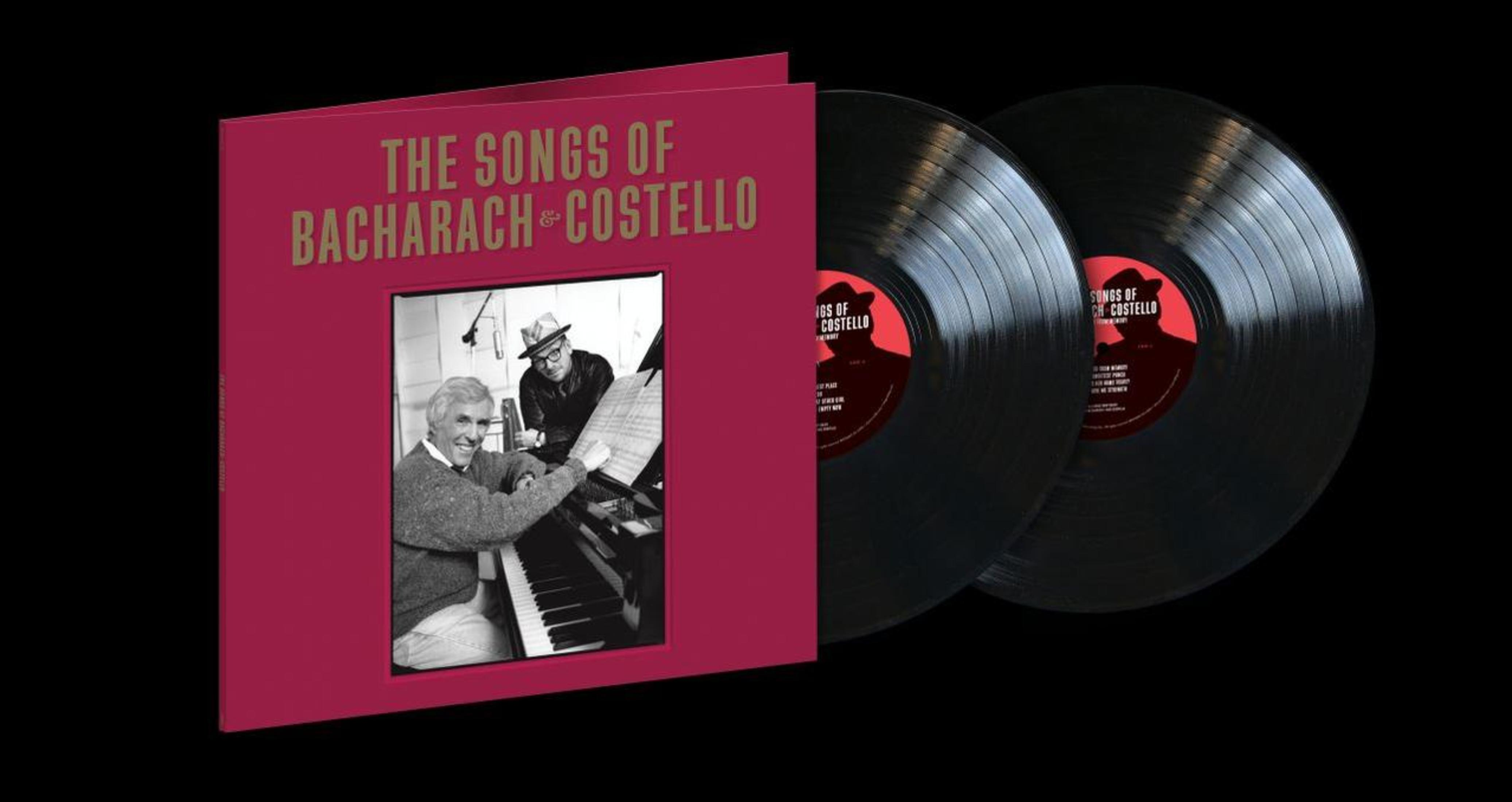 Copertina dell'album con due vinili e due uomini che guardano un pianoforte.