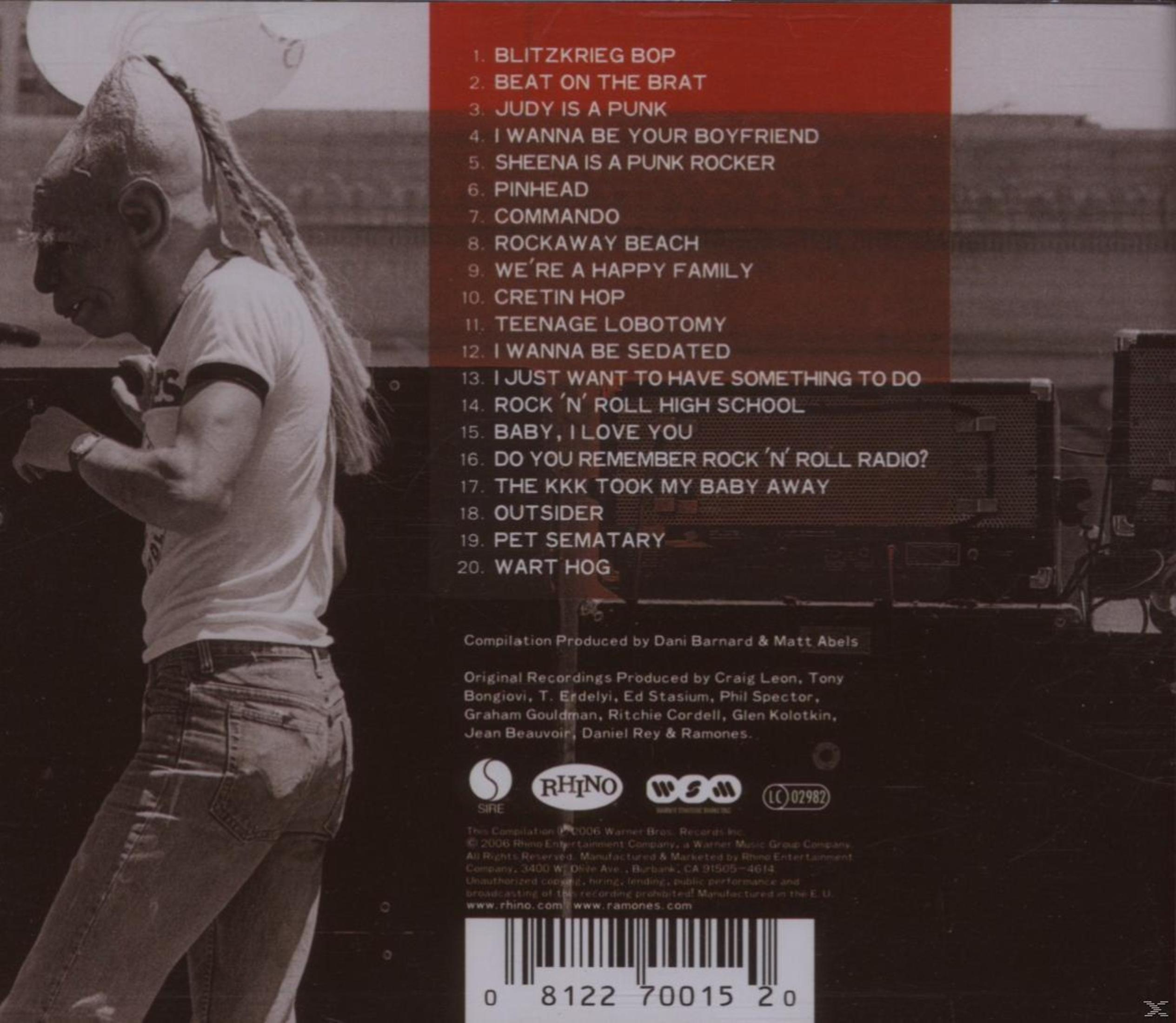 Retro della copertina dell'album con un uomo sul palco. Varie canzoni sono elencate sul retro.