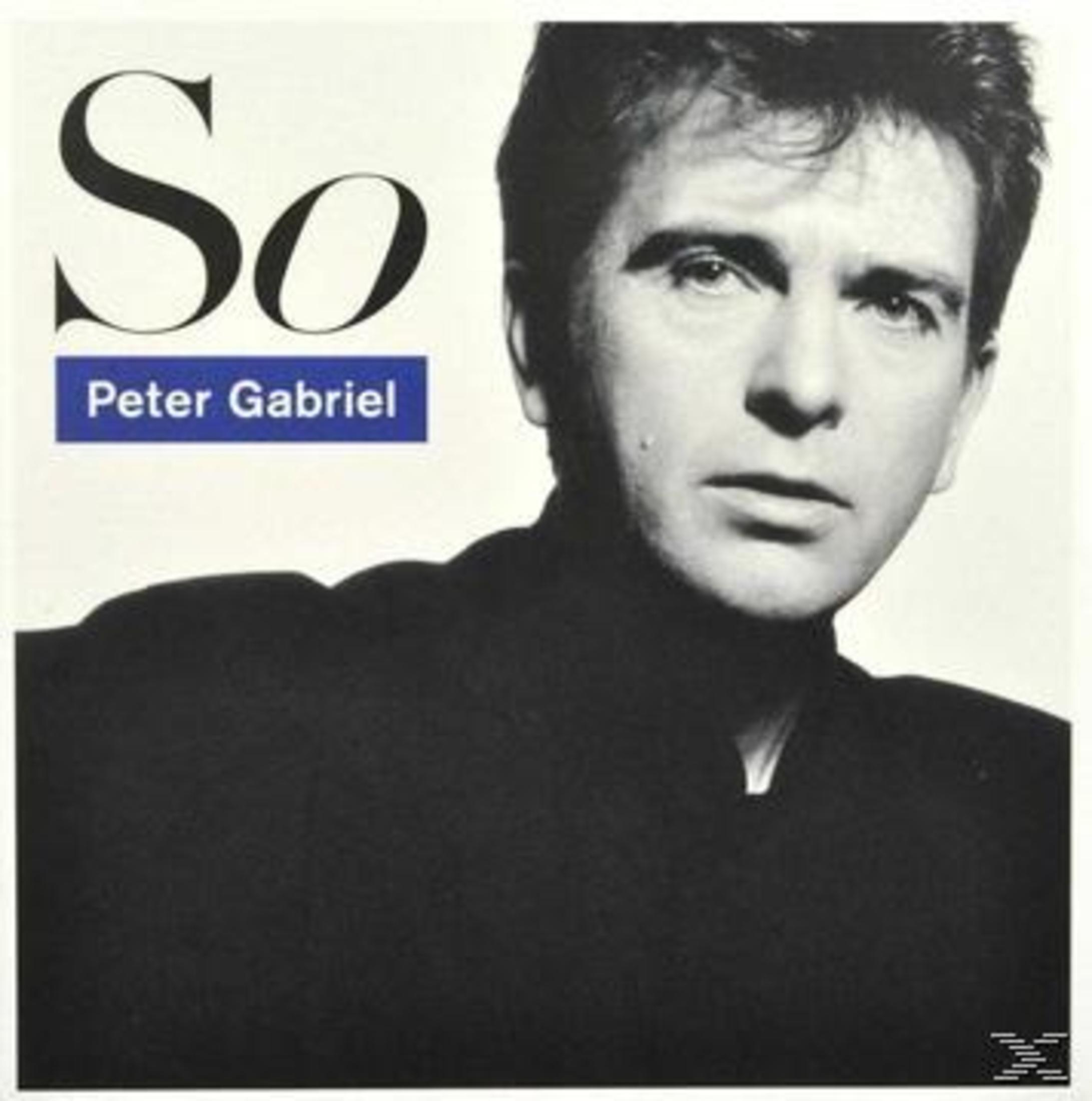 Peter Gabriel Albumcover, Kopf und Schultern.