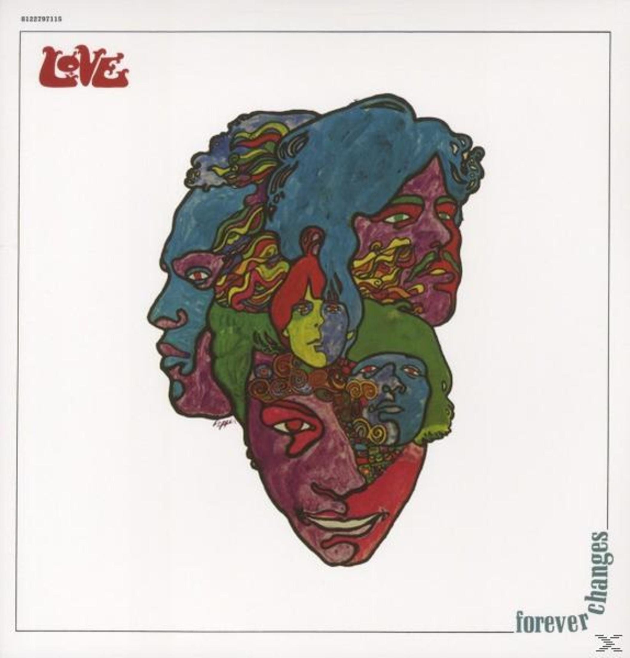Copertina dell'album con più volti in diversi colori, che formano una composizione surreale e artistica.