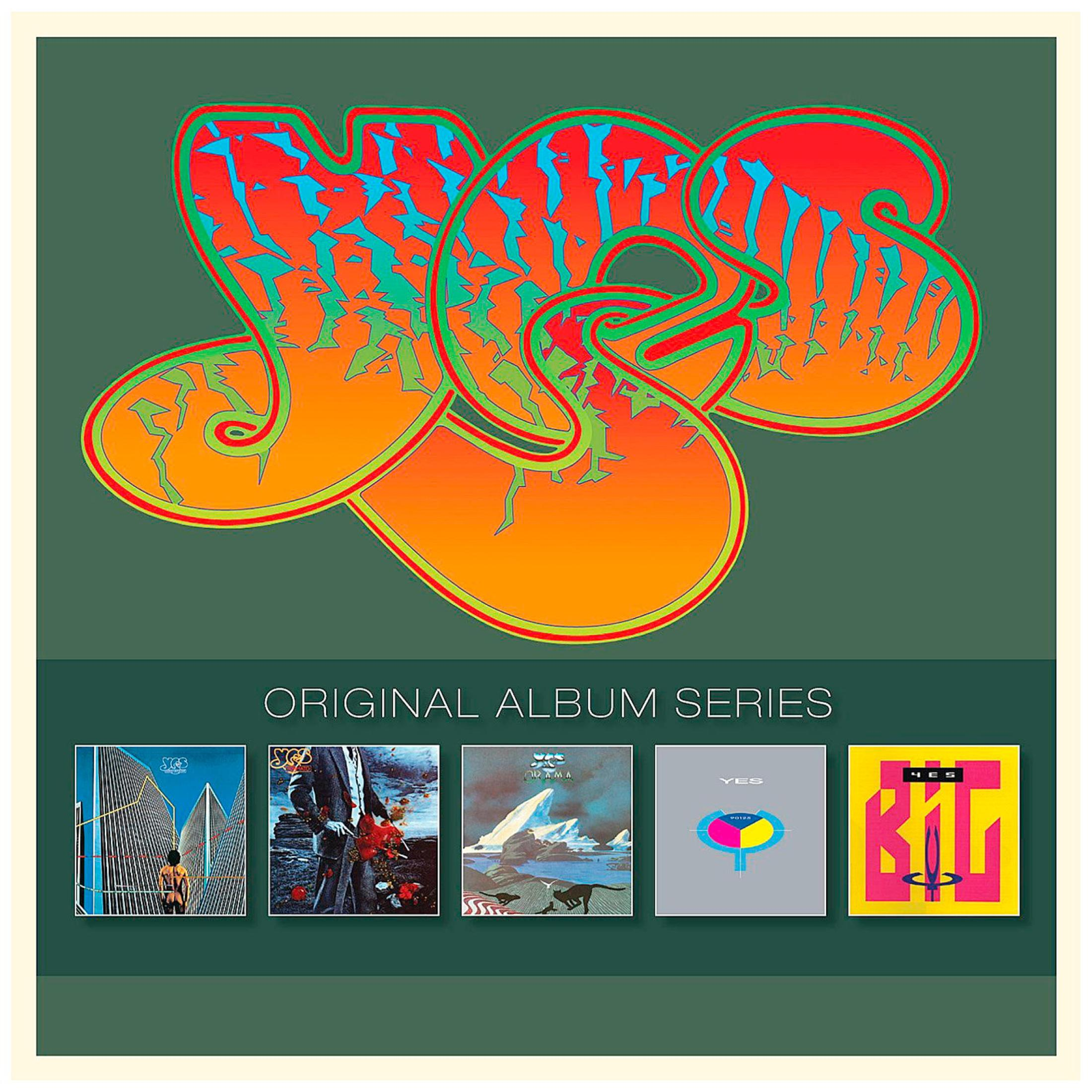 Copertina dell'album con un logo colorato su sfondo verde. Sotto ci sono più copertine di album.