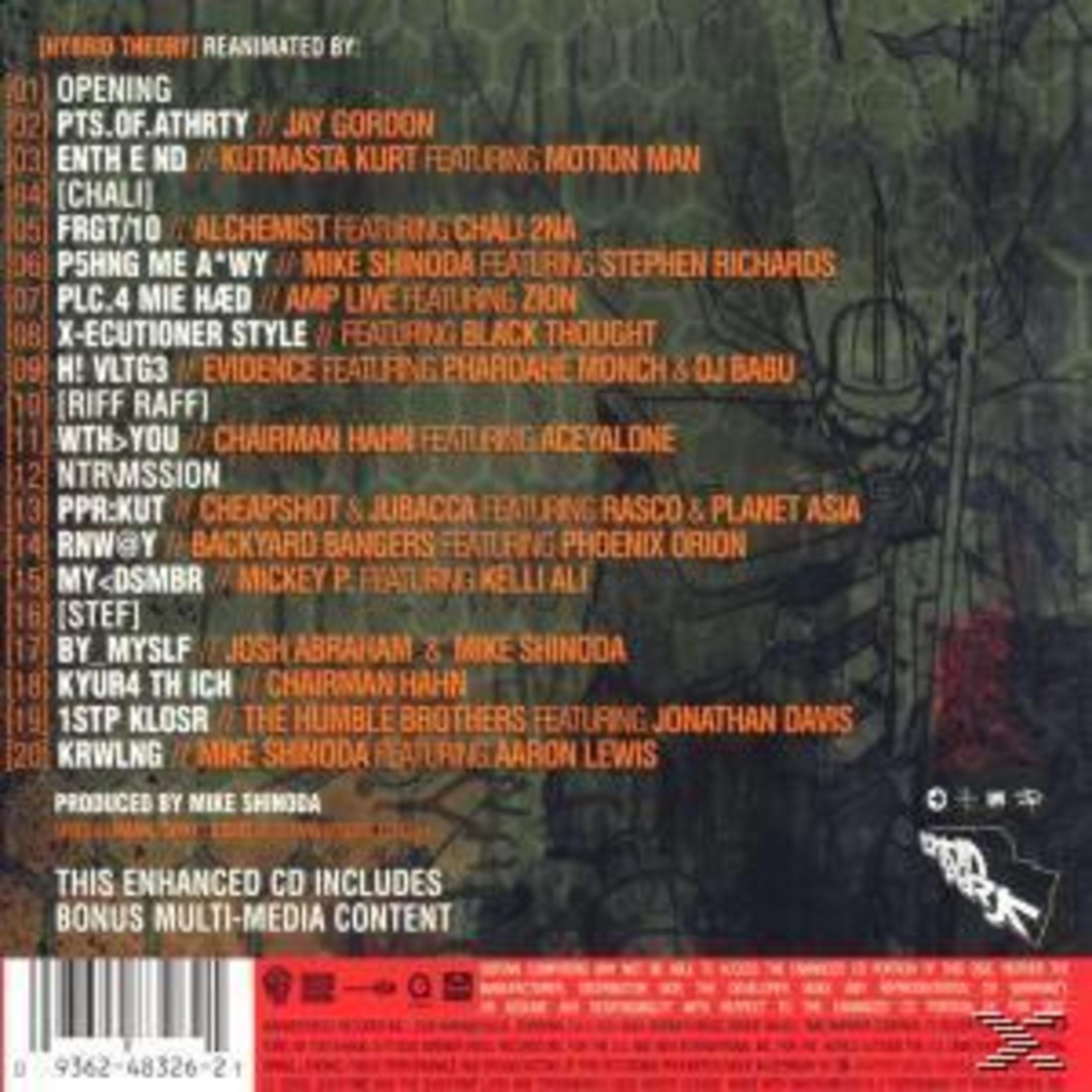 Retro CD con tracklist, testo e sfondo arancione.