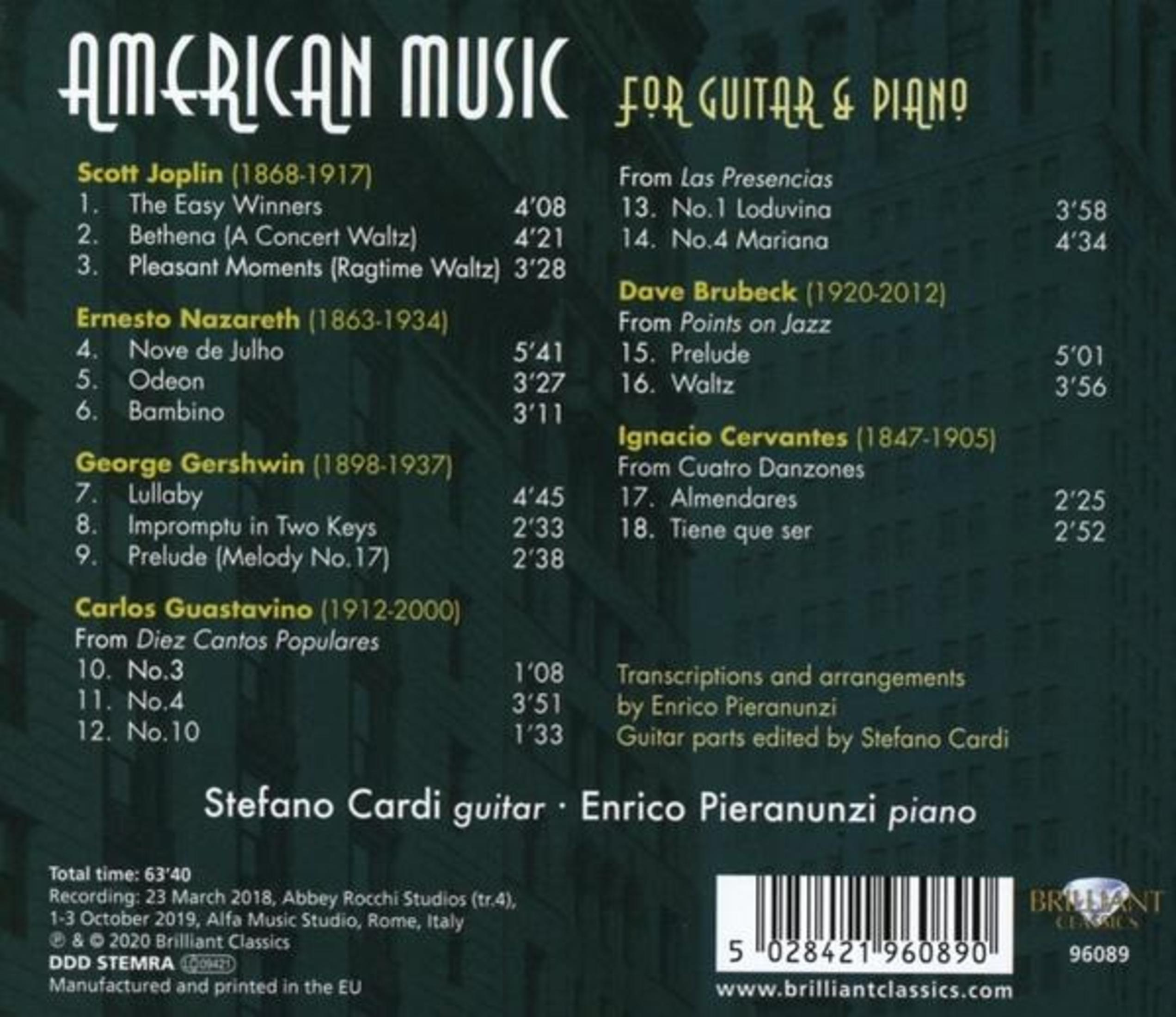 Achterkant van een muziekalbum met songtitels en credits. Veel tekst met een lijst van nummers en namen.