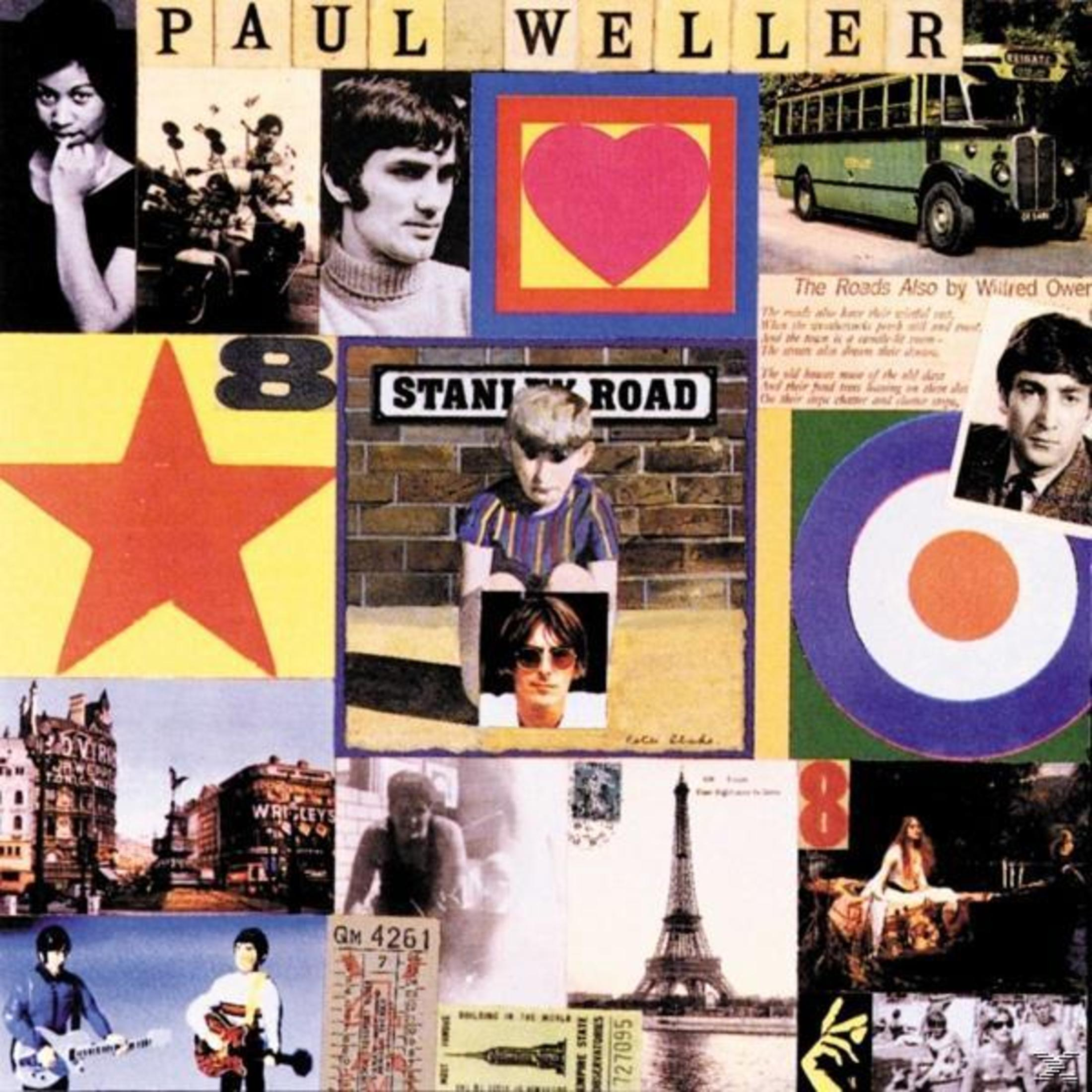 Copertina dell'album con più immagini in un collage, con Paul Weller.
