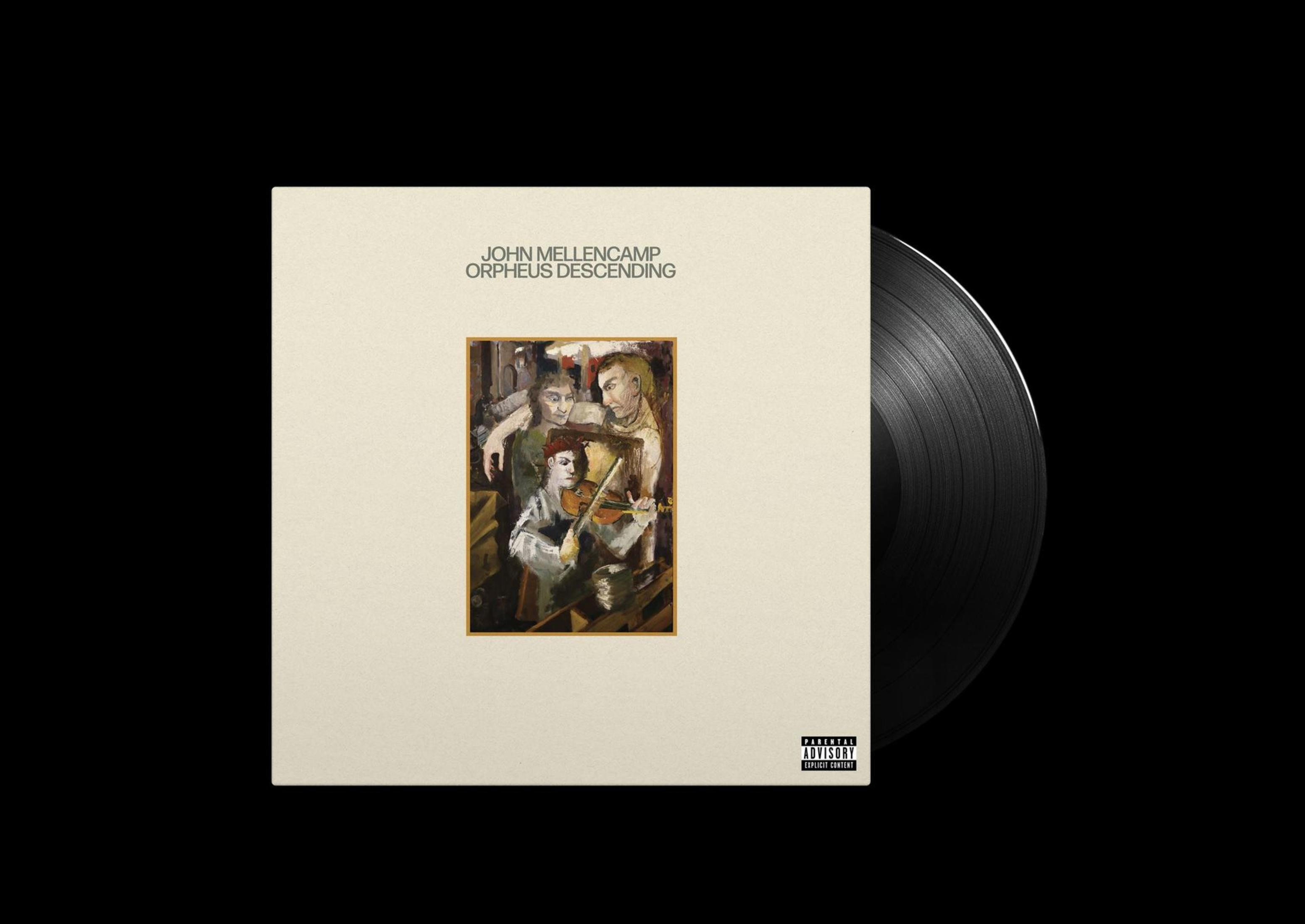 Copertina dell'album di un dipinto che mostra tre persone, una che suona il violino.