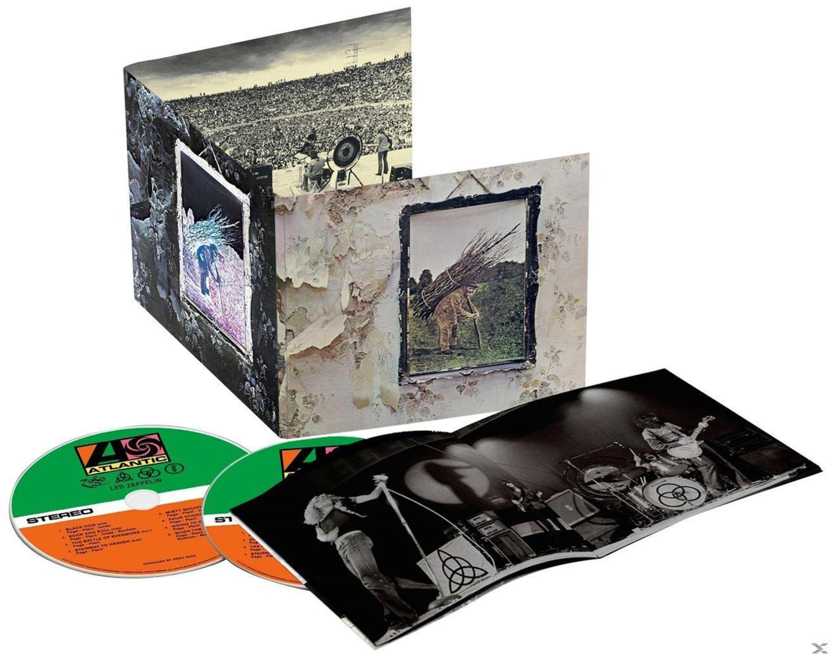 Set album Led Zeppelin. Include artwork, due CD e foto dei concerti della band all'interno della copertina.