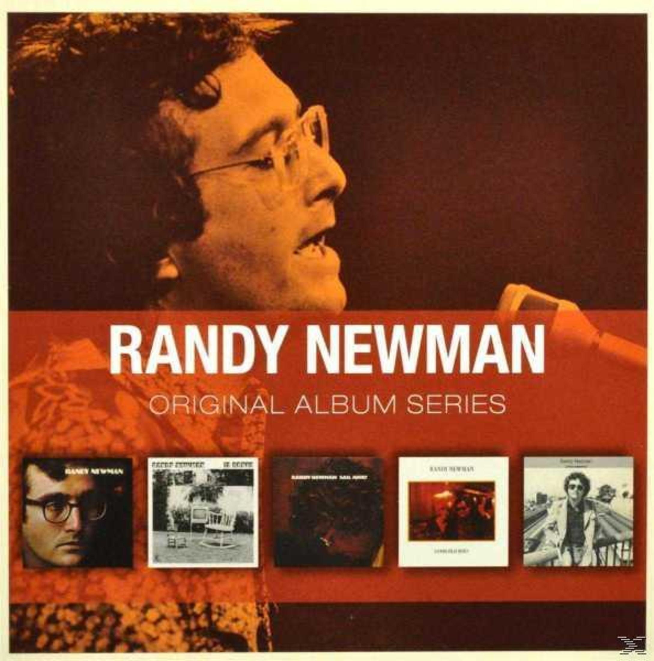 Copertina dell'album di Randy Newman. Un profilo maschile nella metà superiore. Titolo della serie di album al centro.