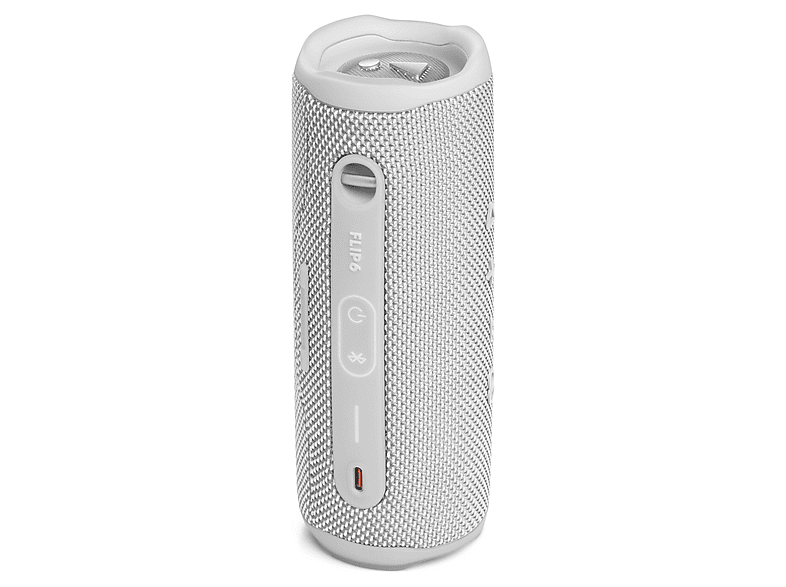 Altavoz inalámbrico | JBL FLIP 6 WHITE, 20 W, Bluetooth, 12h