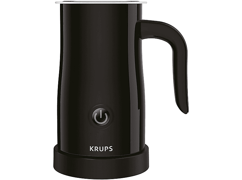 KRUPS XL 1008 MILCHAUFSCHÄUMER Milchaufschäumer, Schwarz, 500 Watt, 0,15 l