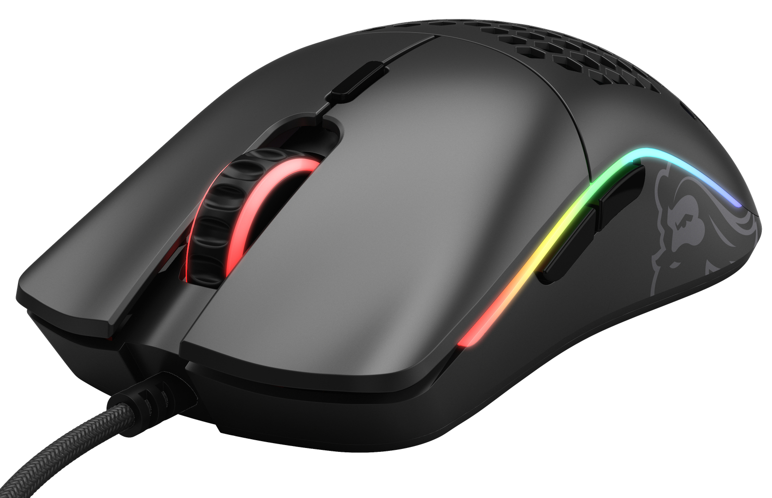 GLORIOUS PC GAMING RACE Model O Mouse Regular Kablolu Mouse Mat Siyah