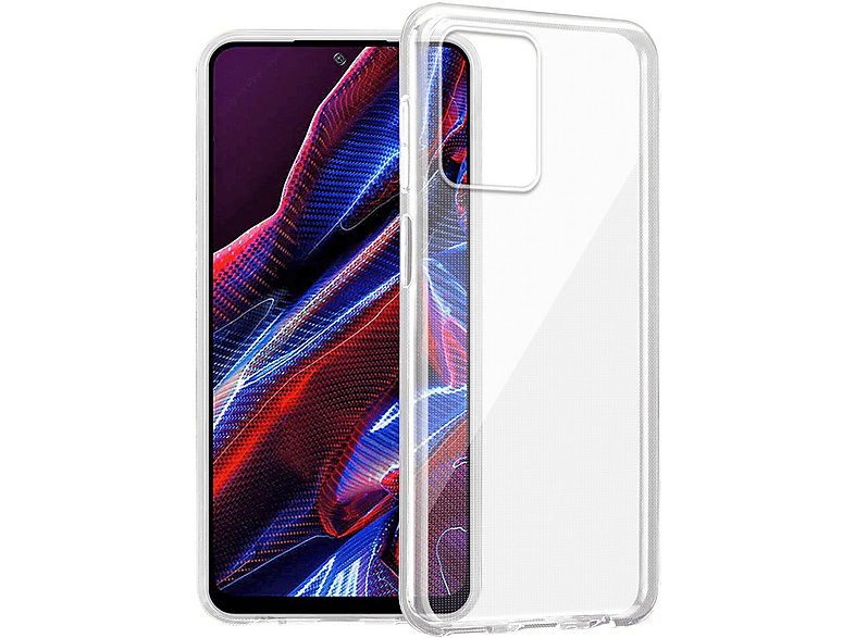 Tumundo Smartphone-Hülle Für Xiaomi Redmi A2 – Transparent, 360° Vollschutz