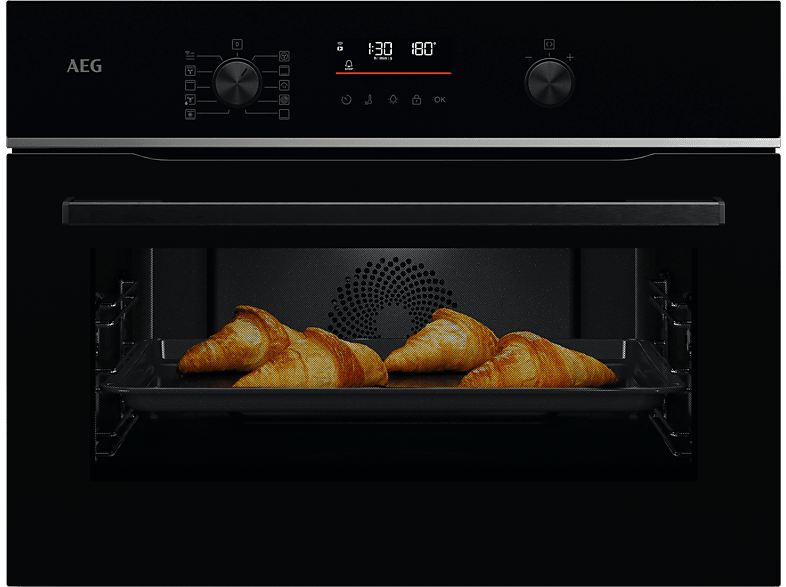 Horno AEG TA5PK401B multifunción 45 litros Pirólisis negro Clase A+