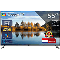 MediaMarkt TEEVIEW TV55QUG-EU Direct led 55 inch 2025 aanbieding