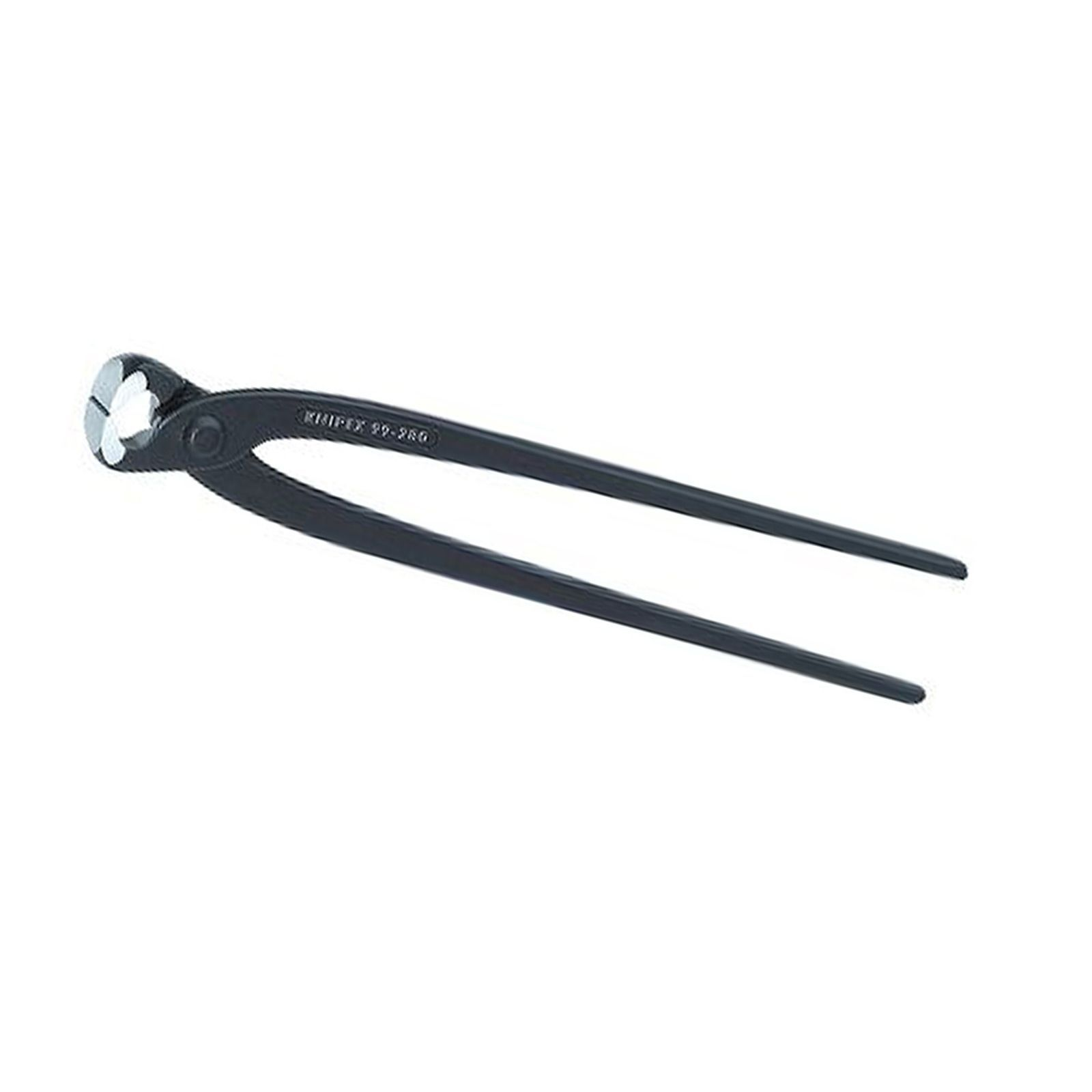 Czarne szczypce Knipex 99-260. Używane do napraw samochodowych.
