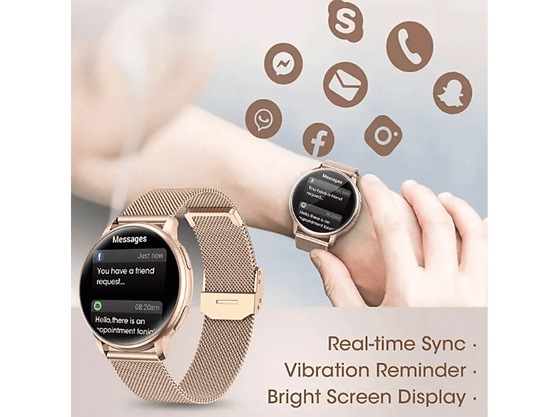 smartwatch mit wecker vibration Vibrator
