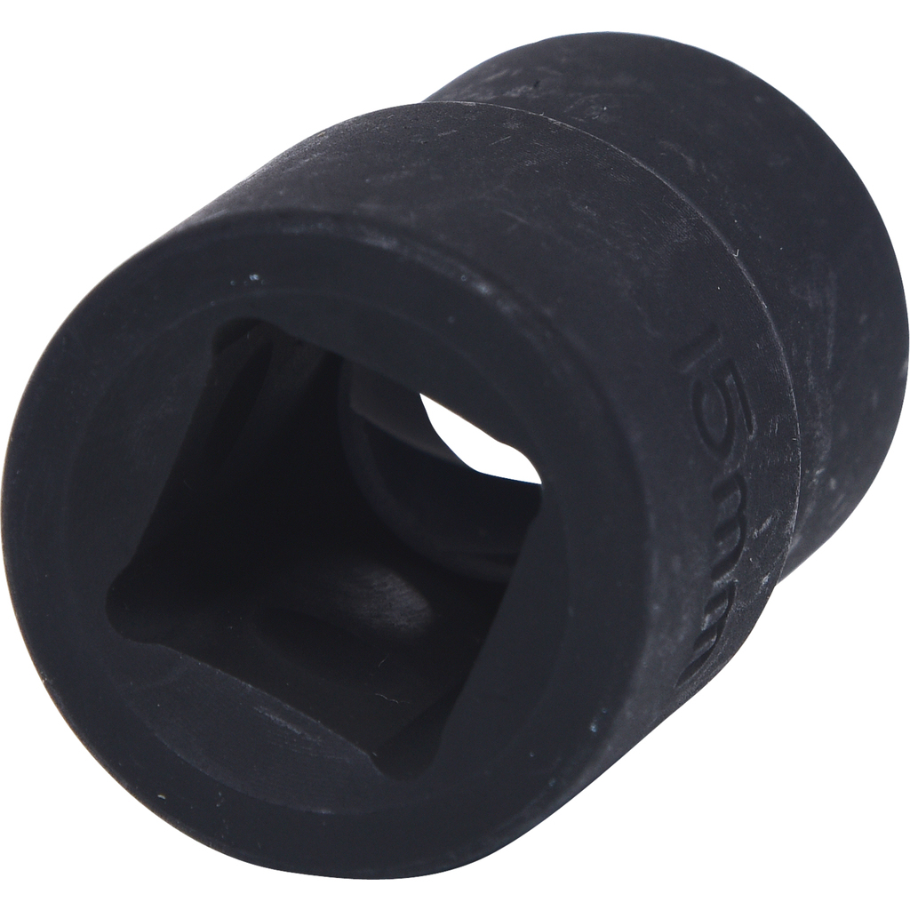 Schwarze 15mm KSTools-Nuss, Werkzeug zum Entfernen von Muttern oder Bolzen.