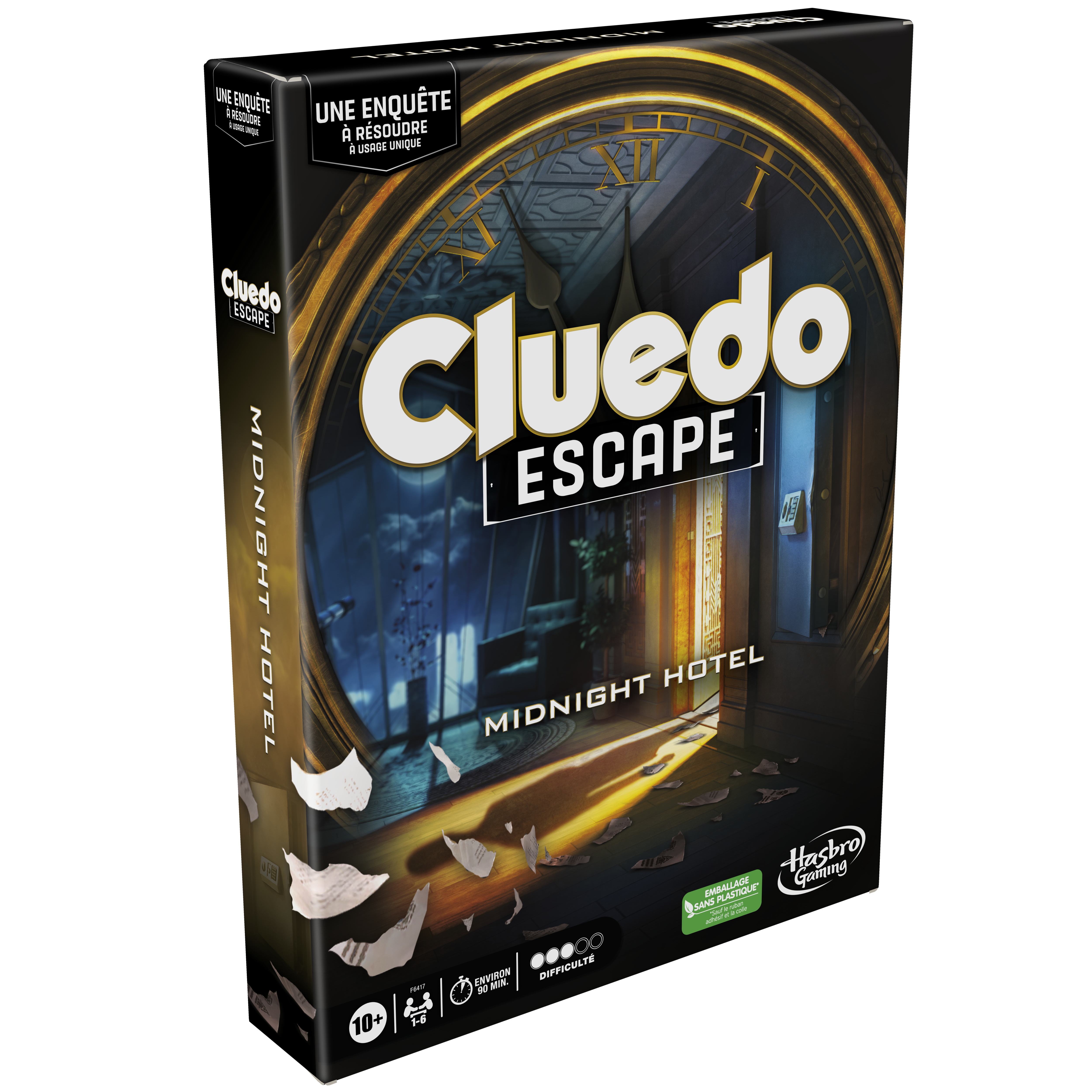 Cluedo Escape Box, Spiel, zeigt eine Innenszene.