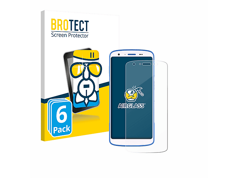 brotect Protection Écran Verre pour Zebra TC21/ TC26 (3 Pièces) Film Protecteur Vitre 9H [Anti-Rayures, Transparent