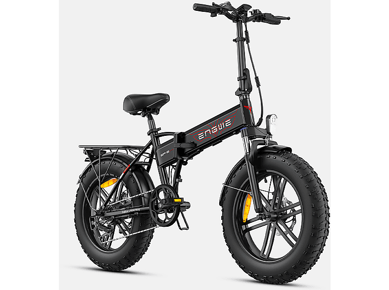 ENGWE EP 2 BOOST Lastenrad (Laufradgröße: 20 Zoll, Unisex-Rad, Schwarz)