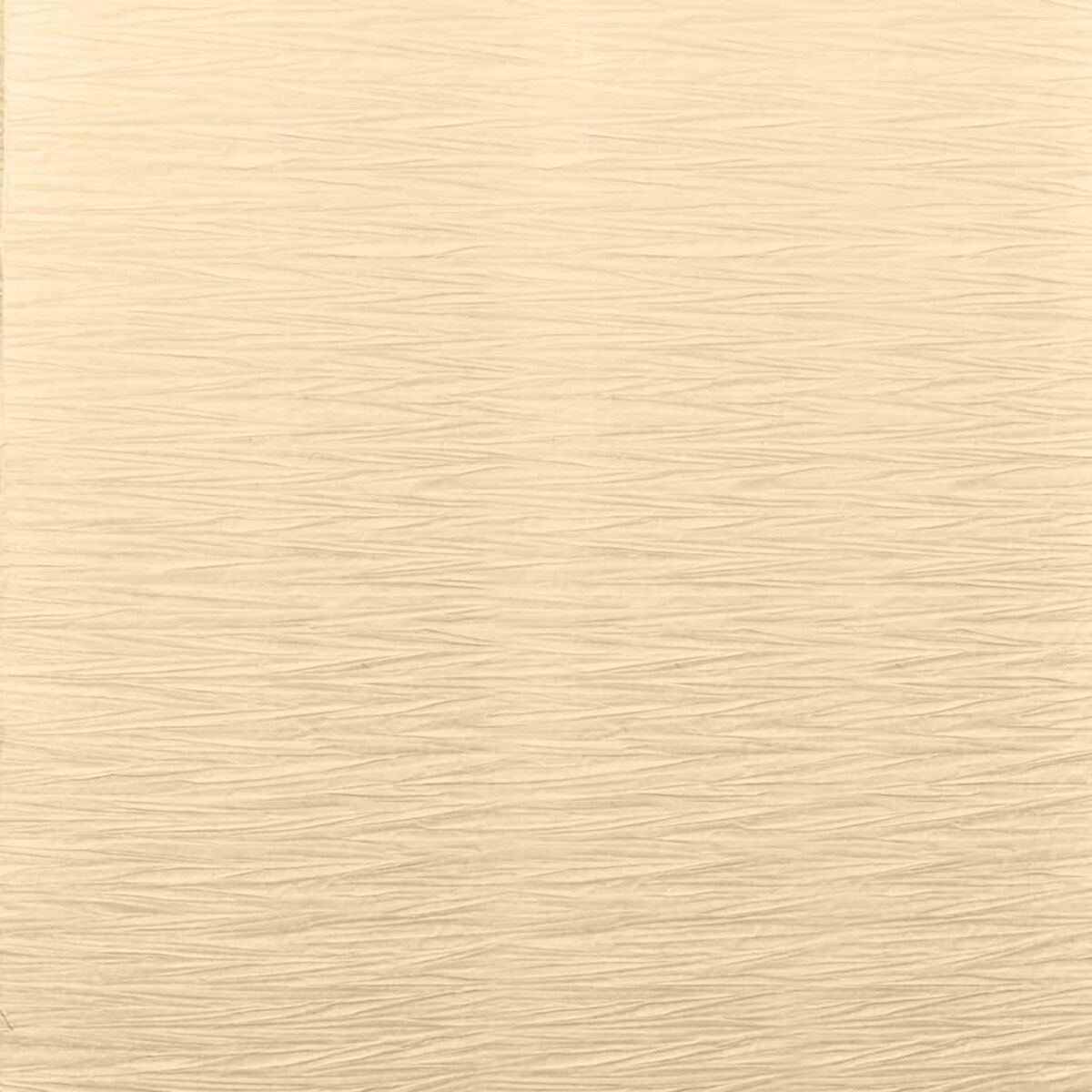 Beiger, strukturierter Stoff. Der Stoff hat ein horizontales Muster mit kleinen Rippen.